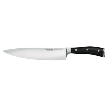 Wusthof Trident Classic Ikon 9" Chef"s Knife in Stainless Steel and Black, , large