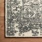 Magnolia Home Annie ANN-02 7"9" x 9"9" White and Black Area Rug, , large