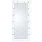 Coaster Zayan Floor Mirror in White Gloss, , large