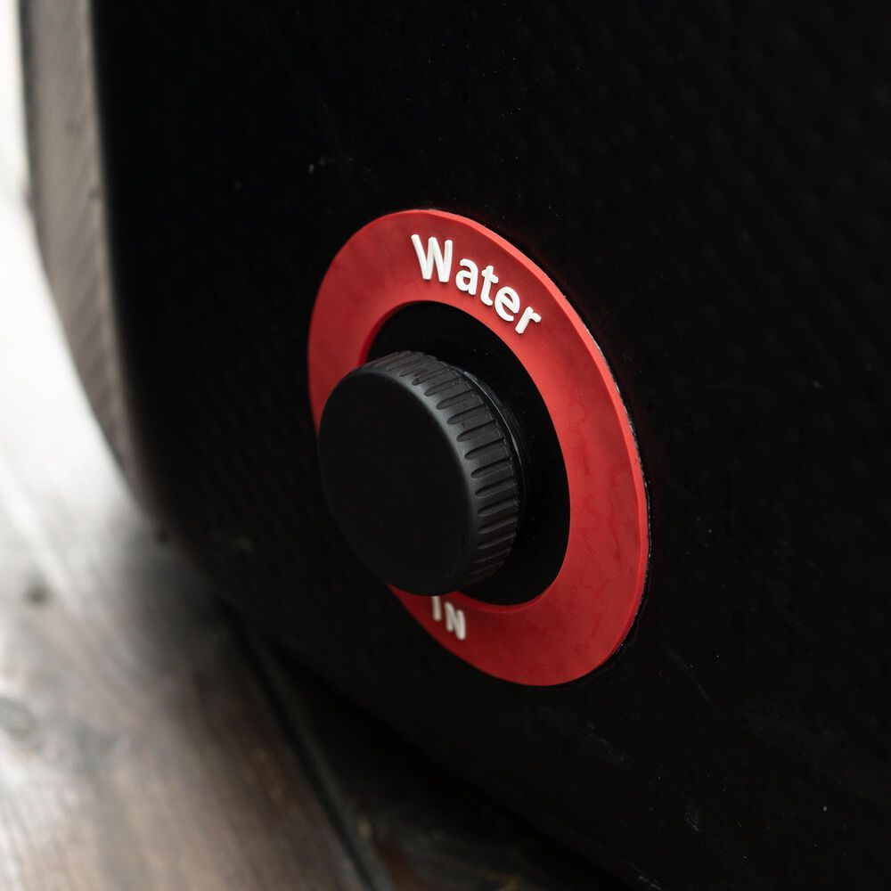 EZlife 1-Person 0.5HP Hot/Cold Chiller with 125cm Inflatable Cold Plunge in Black, , large