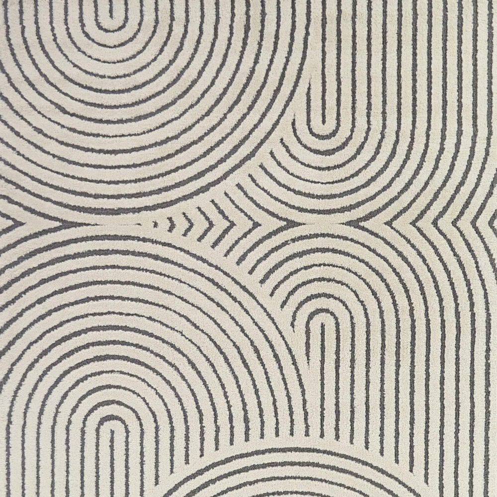 Balta Rugs Caserio 4&#39;4&quot; x 6&#39; Cream and Grey Area Rug, , large