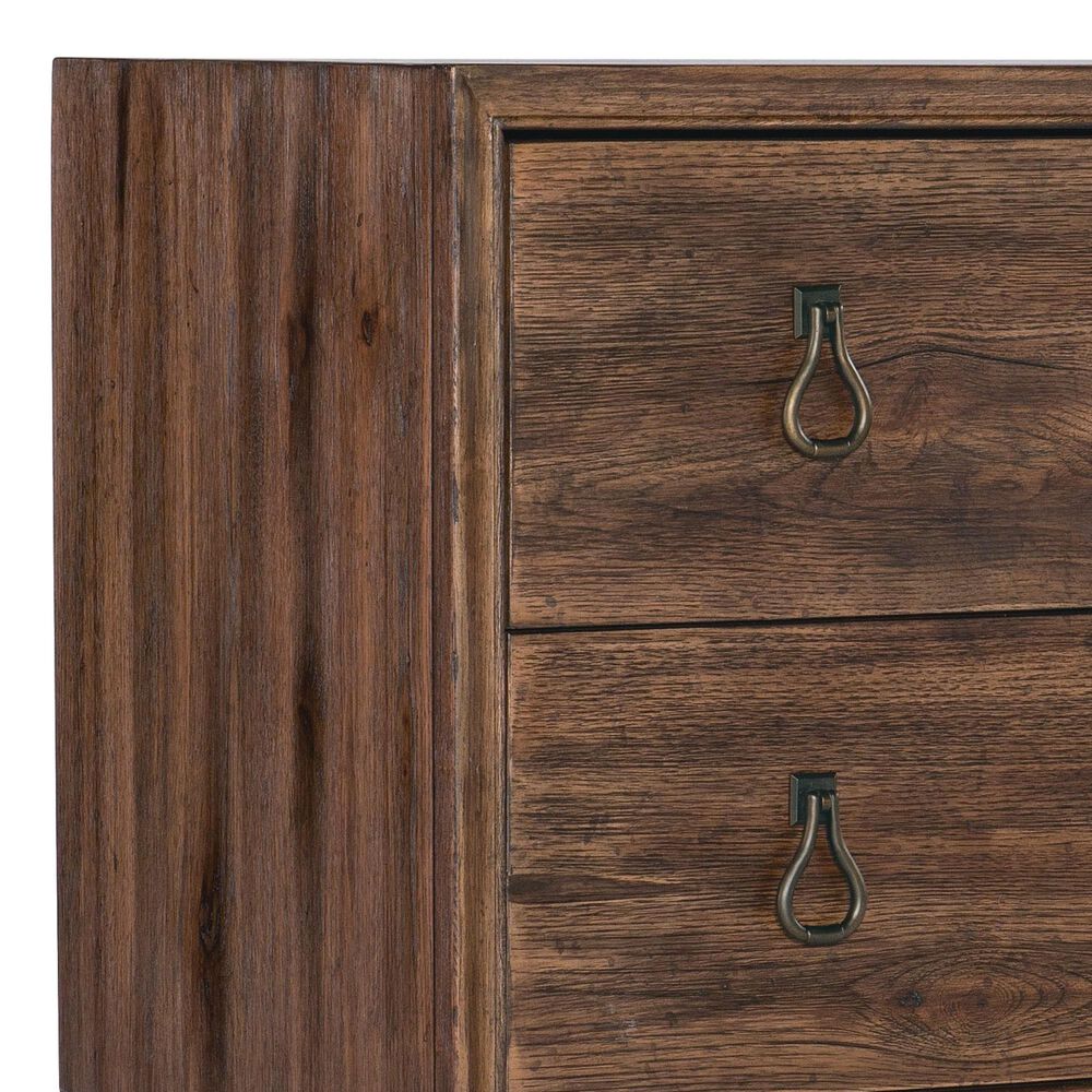 Hooker Furniture Big Sky Bachelor Chest in Darker Warm, Rustic, Organic and Dark Brushed Bronze, , large