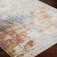 Surya Alpine 5"3" x 7"3" Peach, Blue, Light Gray, Off-White, Charcoal, Medium Gray and Rust Area Rug, , large