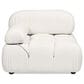 Jennifer Taylor Home Marcel Lounge Arm Chair in Ivory White, , large
