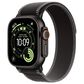 Apple Watch Ultra 3 (GPS+Cellular) 49mm Titanium Case with Black/Charcoal Trail Loop - S/M in Black and 2-Year AppleCare+, , large