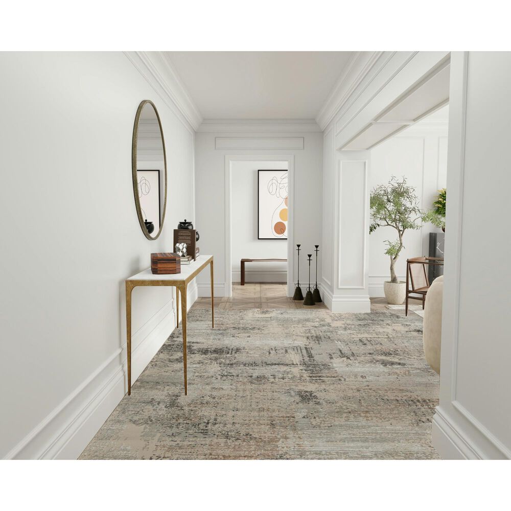 Nourison Sustainable Trends SUT04 9&#39; x 12&#39; Beige and Grey Area Rug, , large