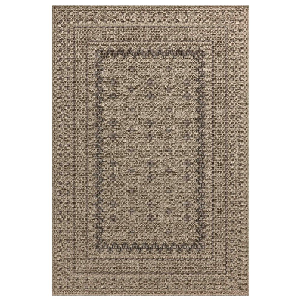 Loloi II Providence 7"6" x 10" Charcoal and Dove Indoor/Outdoor Area Rug, , large