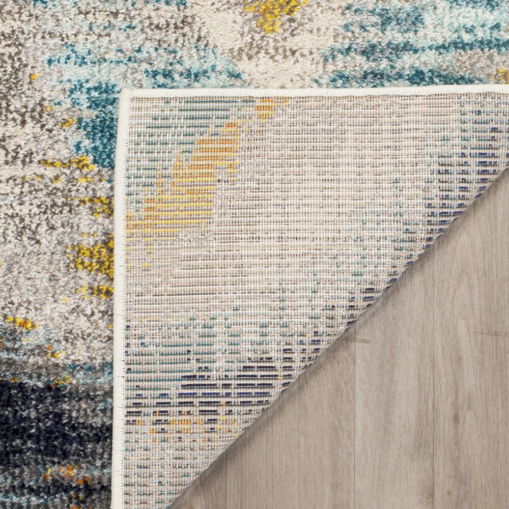 Safavieh Monaco MNC242J-26 2&#39;2&quot; x 6&#39; Blue/Multi Runner, , large