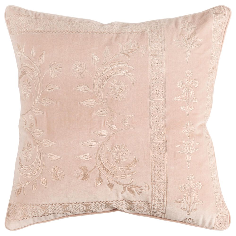 Rizzy Home 20" Pillow in Blush, , large
