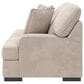 Ashley High Profile Stationary Loveseat in Taupe, , large