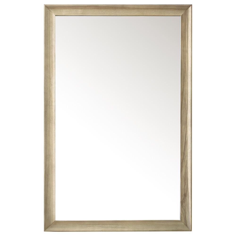 James Martin Vanities Glenbrooke 26&quot; Rectangular Mirror in Whitewashed Oak, , large