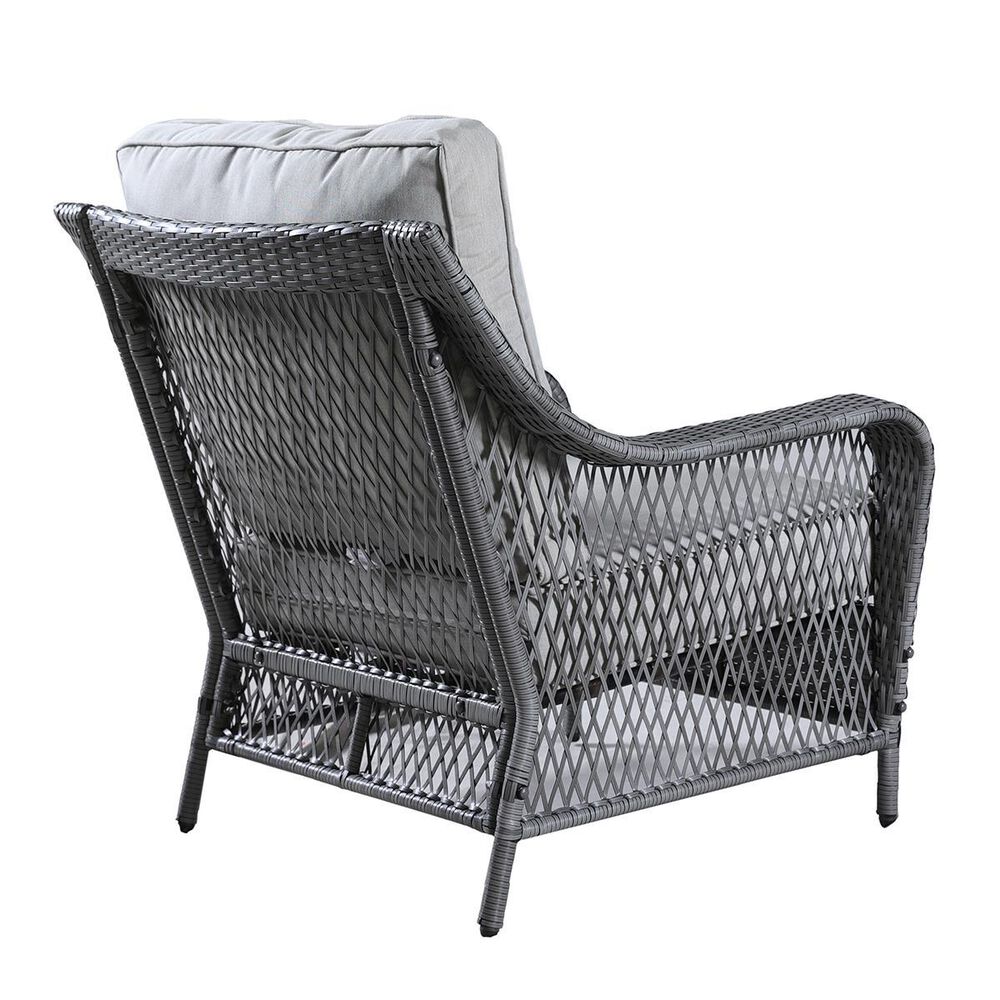 Gathercraft Essen 4-Piece Chat Set in Gray, , large