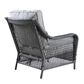 Gathercraft Essen 4-Piece Chat Set in Gray, , large