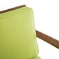 Hearth and Haven Perla Outdoor Club Chair with Cushions in Green (Set of 2), , large