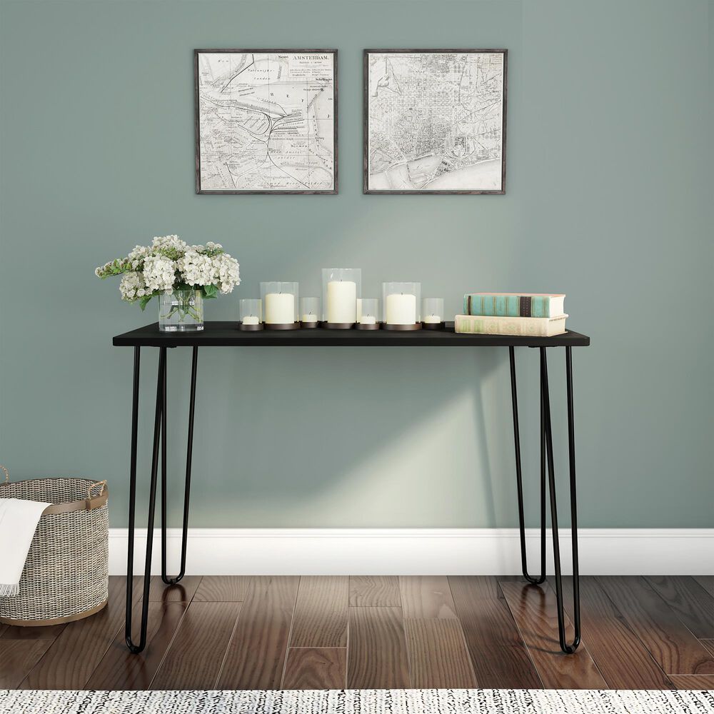 Timberlake Hastings Home Computer Desk in Black, , large