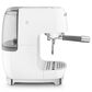 SMEG Retro Style 47 Oz Espresso and Cold Brew Coffee Machine in White, , large