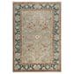 RIZZY Belmont 2" x 3" Light Blue, Beige and Rust Area Rug, , large