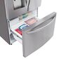 LG 26 Cu. Ft. 3-Door French Door Refrigerator with SmartThinQ in Stainless Steel with Dual Icemaker, , large