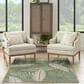 Nourison Garden Oasis GOA02 Green and Ivory 6" x 9" Indoor/Outdoor Area Rug, , large