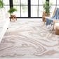 Safavieh Martha Stewart Cyprus Abstract 8" x 10" Ivory and Beige Area Rug, , large