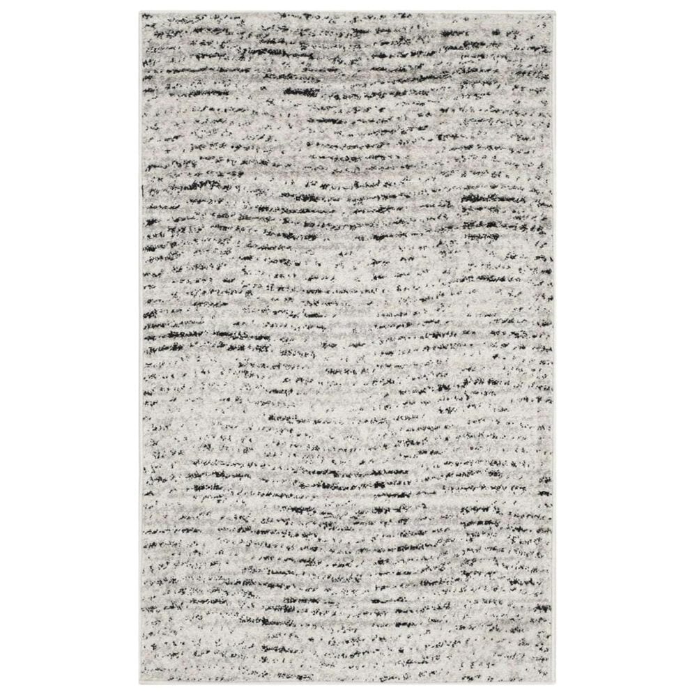 Safavieh Adirondack ADR117B 3" x 5" Ivory and Silver Area Rug, , large
