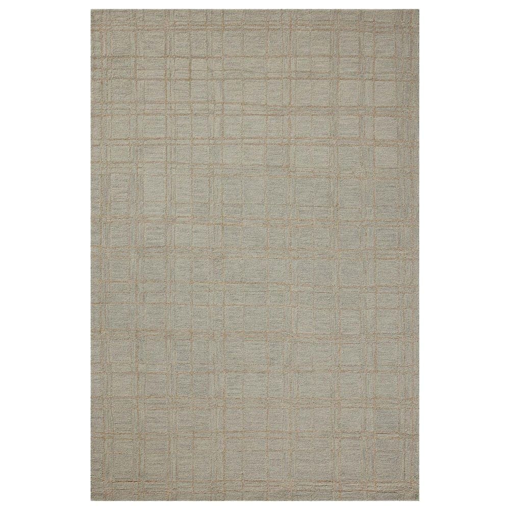 Chris Loves Julia x Loloi Polly 7"9" x 9"9" Fog and Wheat Area Rug, , large