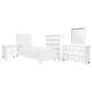 Ashley Fortman 5-Piece Twin Bedroom Set in White, , large