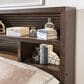 Legacy Classic Architect 3-Piece King Bookcase Bedroom Set in Onyx with LED Lighting, , large
