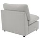 Coaster Collins Modular Armless Chair in Grey, , large