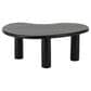 37B Wood Heart Coffee Table in Black, , large