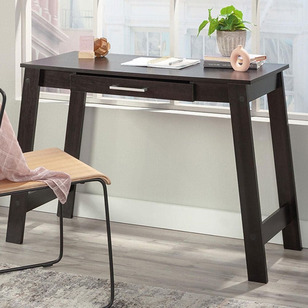 Sauder Beginnings 44" Writing Desk in Cinnamon Cherry, , large