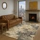 Dalyn Rug Company Lumara LM4 Pewter 6"6" x 9"6" Area Rug, , large