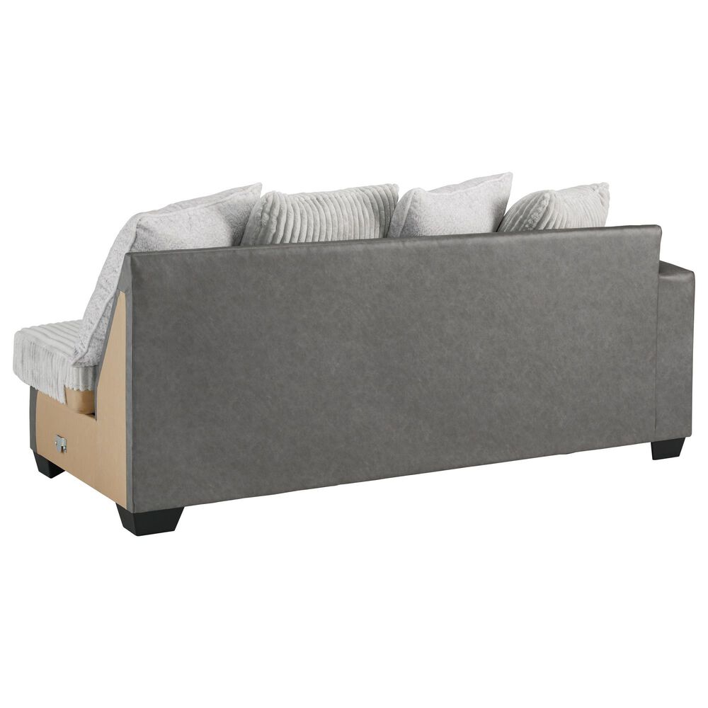 Ashley Clairette Court 2-Piece Right Facing Sectional with Chaise in Alloy, , large