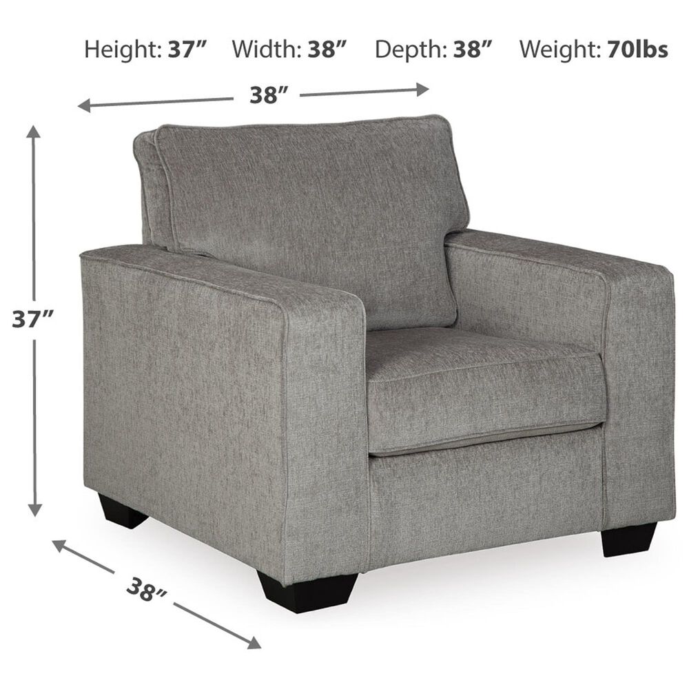 Ashley Altari Chair in Alloy, , large