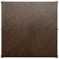 Flexsteel Sylvie Square Coffee Table in Chestnut, , large