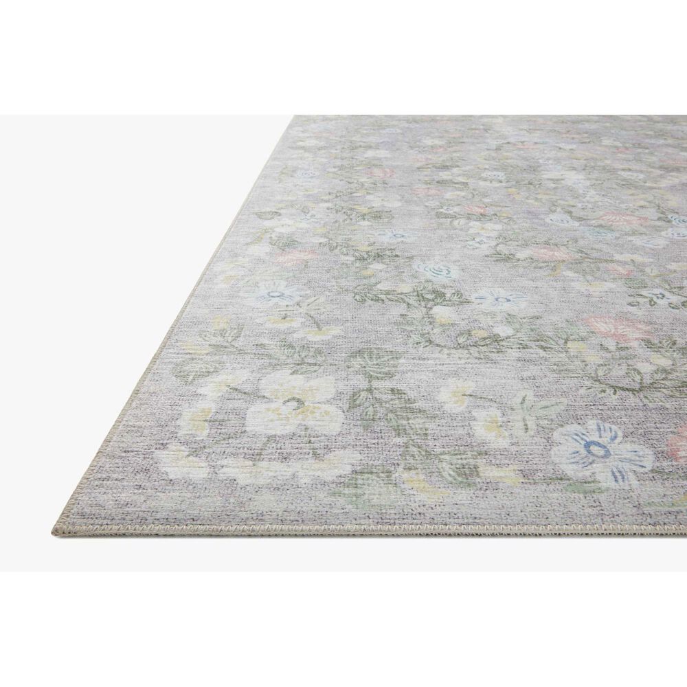 Rifle Paper Co. x Loloi Palais 2&#39;3&quot; x 3&#39;9&quot; Grey Area Rug, , large