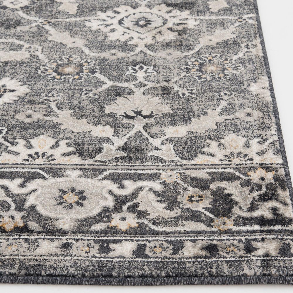 Central Oriental Adore Beatrix 7&#39;10&quot; x 9&#39;10&quot; Blue and Grey Area Rug, , large