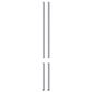 Dacor Modernist Handle Kit for 42" French Door Built-In Refrigerator in Silver Stainless Steel, , large