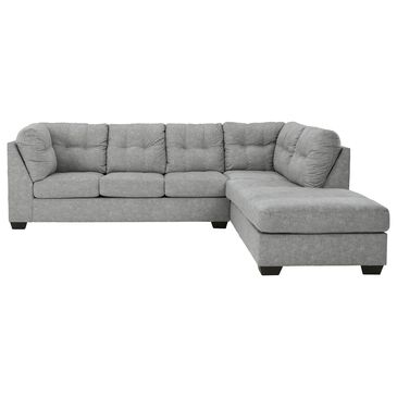 Signature Design by Ashley Falkirk 2-Piece Right Facing Sleeper Sectional with Chaise in Steel, , large