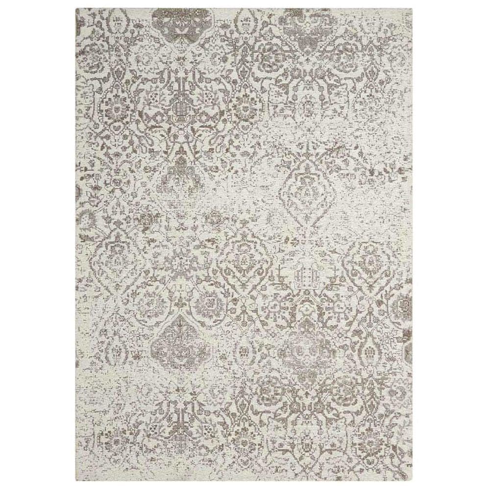 Nourison Damask DAS06 8" x 10" Ivory Area Rug, , large