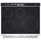 LG 2-Piece Kitchen Package with 6.3 Cu. Ft. Smart Slide-In Induction Range and 2.1 Cu. Ft. Smart Over-the-Range Microwave in Printproof Stainless Steel, , large