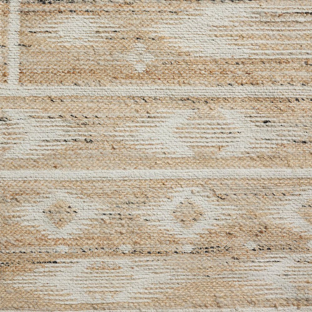 Angela Rose Rivers 2&#39;3&quot; x 3&#39;9&quot; Natural and Ivory Area Rug, , large