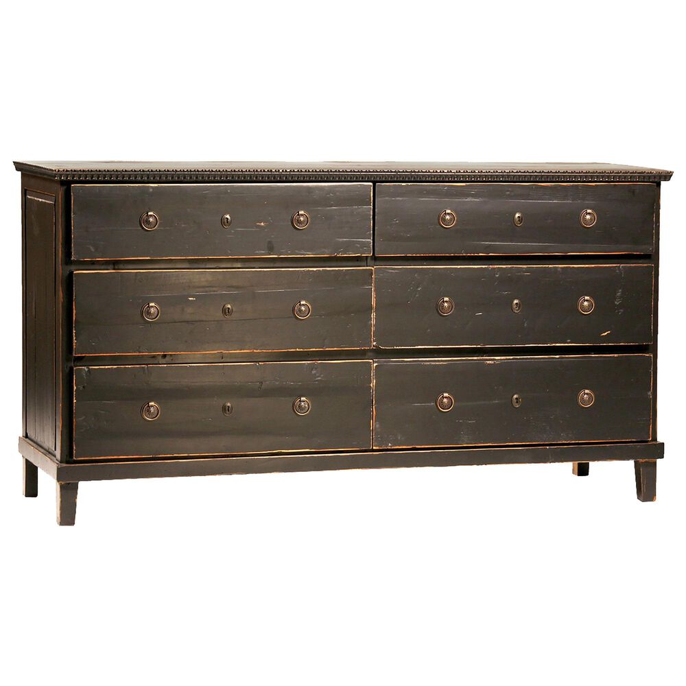 Blue Sun Designs Soren 6 Drawer Dresser in Black, , large