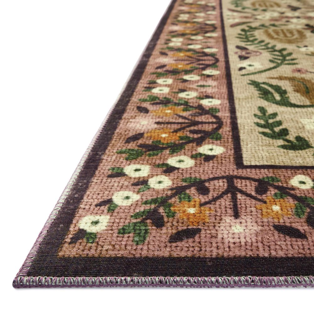 Loloi Canopy Edie Aubergine 2&#39;6&quot; x 7&#39;6&quot; Runner, , large