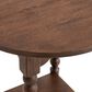 Forma & Co Turn Wood End Table in Cocoa Brown, , large
