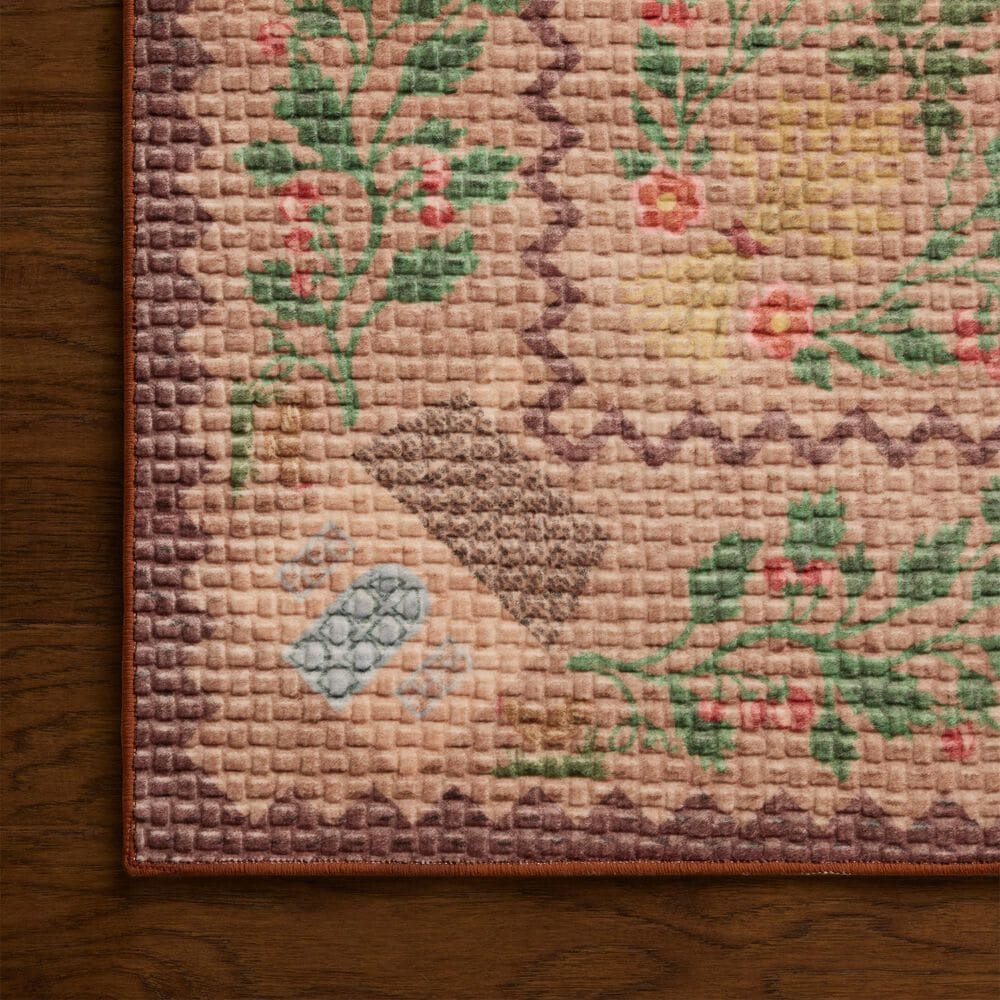 Rifle Paper Co. x Loloi Orchard Mauve and Multicolor 8'3" x 11'6" Area Rug, , large