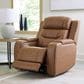 Ashley Knightington Power Recliner in Caramel, , large