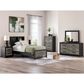 Ashley Broachmyn Twin Bookcase Bed in Black and Gray, , large