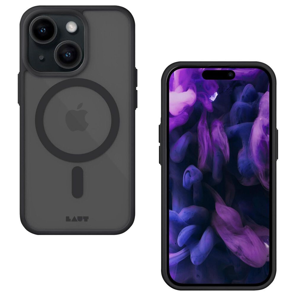 LAUT Huex Protect MagSafe Case for Apple iPhone 15/14/13 in Black, , large