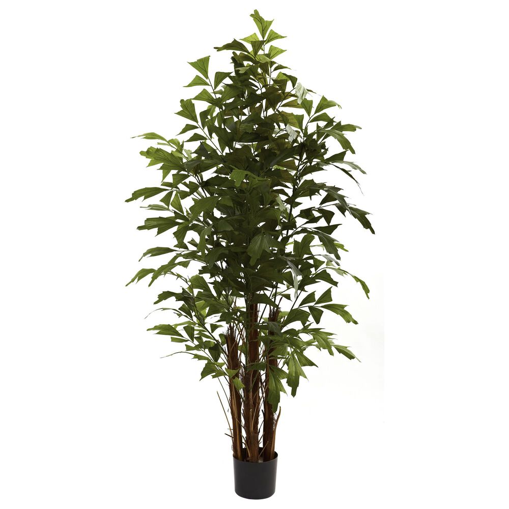 Nearly Natural Inc 6' Fishtail Palm Tree, , large